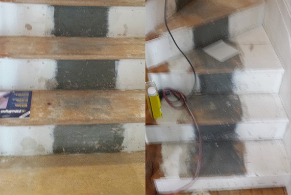 Bradbury Painting Stair Restoration Windham Maine